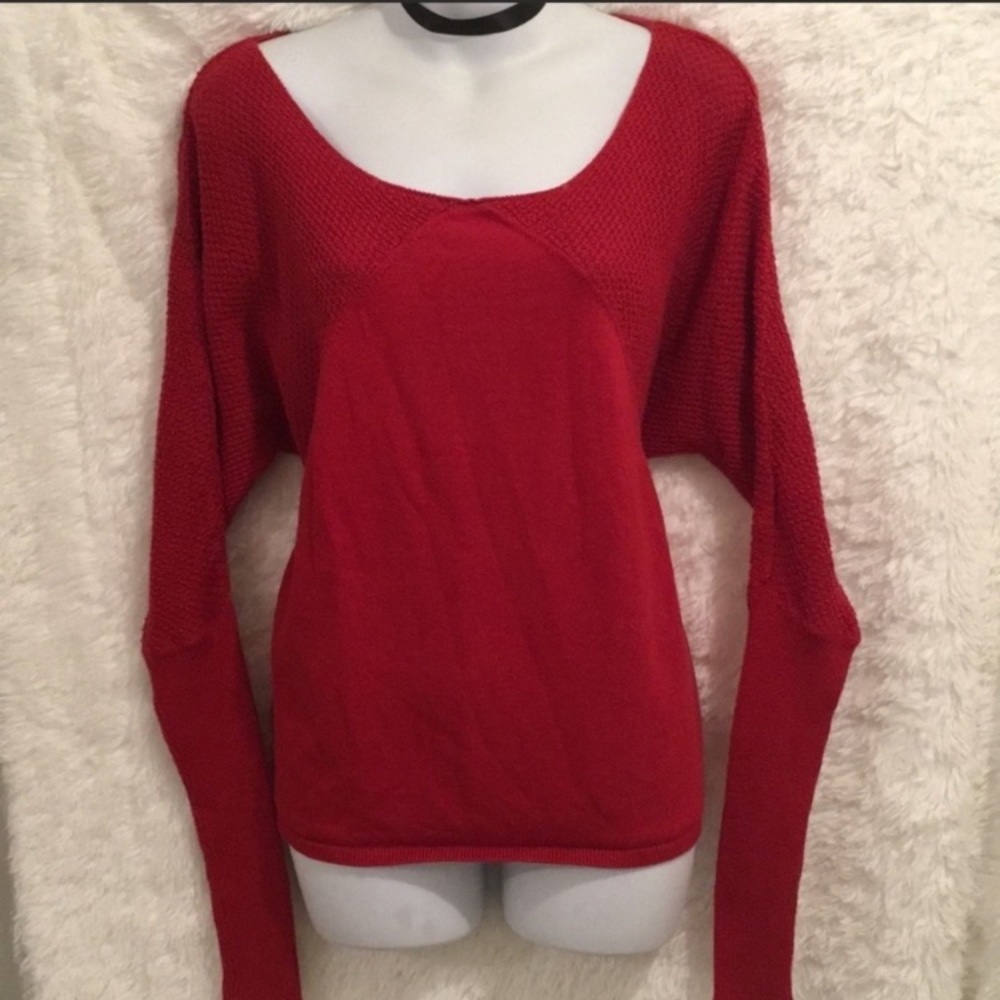 ❌ Old Navy Women’s Sz SP Red Long Sleeve Top ❌